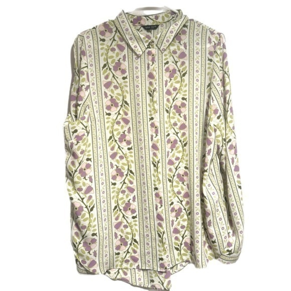 Gorgeous Splash Floral Blouse
